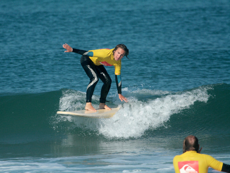 Surf à Anglet avec Evolution 2 Pays Basque