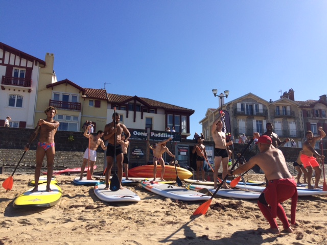 Stand up paddle à Anglet